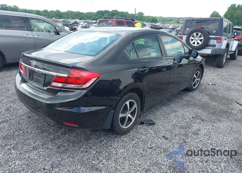 2015 Honda Civic Se z USA, uszkodzony, nr VIN 19XFB2F70FE243781